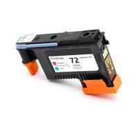 HRNJX Buse C9380A Compatible avec tête d'impression 72, Compatible avec Designjet T1200 T1300 T2300 T1100ps T1100mfp T1120ps T1120 HD T1120(M and C)