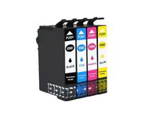 HRNJX Cartouche à Encre Compatible ASW T502XL 502 502XL avec Puce à Utiliser avec XP5100 XP5105 WF2860 WF2865(1set 4PK)