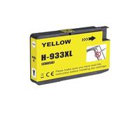 HRNJX Cartouche à Encre Compatible Compatible avec OfficeJet 6100 6600 6700 7110 7610 Les imprimantes fonctionnent avec 932xl 933xl CN053AE CN054AE CN055AE CN056AE(1 Yellow)
