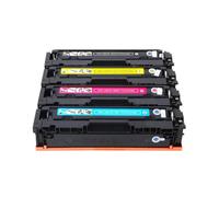 HRNJX Cartouche de Toner 4 Couleurs, 1 Jeu, Compatible avec 215a 216A M155a M155nw M182nw M183fw W2310A W2410A(215A no Chip 4pcs)