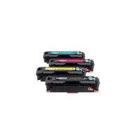 HRNJX Cartouche de Toner Compatible avec Laser Couleur Jet Pro M255dw M282 M282nw M283fdw M283fdn, Compatible 207X W2210X W2211X W2212X W2213X(207X W2213X M 2.45K)