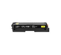HRNJX Cartouche de Toner CTL 1100 CTL 1100H CTL1100, Compatible avec imprimante Laser CP1100 CM1100 CP1100DN CP1100DW CM1100DW CM1100DN(CTL-1100-Yellow)