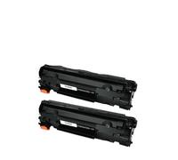 HRNJX Cartouche de Toner Noire à rendement Compatible avec Les imprimantes CF283X 83X Pro MFP M201dw M201n M225dn(2PK)