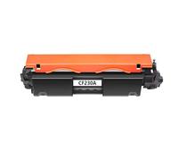 HRNJX Cartouche de Toner Noire avec Puce, Compatible avec CF230A CF230X M203d M203dn M203dw Pro MFP M227fdn M227fdw(CF230A)