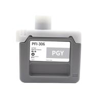 HRNJX Cartouche d'encre 330ML PFI306 PFI 306 PFI-306, Compatible avec IPF8400S IPF9400S IPF8400 IPF9400 IPF8300(PFI-306-1 PGY)