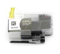 HRNJX Cartouche d'encre 4 Couleurs LC414 BK C M Y Compatible avec l'imprimante DCP J1200N(BK)