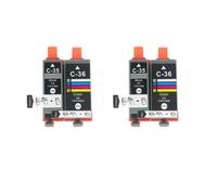 HRNJX Cartouche d'encre Compatible PGI35 CLI36 Compatible avec IP100 IP110 IP100B TR150 Couleur PGI35 CLI36 PGI 35 CLI 36(2SET)