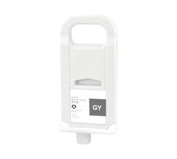 HRNJX Cartouche d'encre de Recharge Vide PFI706, 700ML, Compatible avec imprimante IPF 8400S IPF 8410S IPF 8000S IPF 9000S IPF 8100S, Compatible avec Puce Couleur(PFI-706 GY)