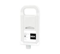 HRNJX Cartouche d'encre de Recharge Vide PFI706, 700ML, Compatible avec imprimante IPF 8400S IPF 8410S IPF 8000S IPF 9000S IPF 8100S, Compatible avec Puce Couleur(PFI-706 MBK)