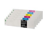 HRNJX Cartouche d'encre de Remplacement 440ML ECO-Sol MAX2, Compatible avec Les imprimantes Roland XF-640 RE-640, Encre à solvant écologique avec Puce Unique(Light Magenta)