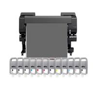 HRNJX Cartouche d'encre PFI1700 PFI-1700, 700ML, Compatible avec pigments de Remplacement, pour Pro 2000 4000 4000S 6000 6000S 2100 4100 6100 6100S(PM)