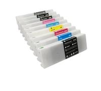 HRNJX Cartouche d'encre pigmentée Compatible avec imprimante P6080, P7080, P8080, P9080, 700ML, Compatible T8061, T8069, T806A, T806B, T8061(T8064-Y)