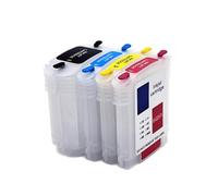 HRNJX Cartouche d'encre Rechargeable 940 940XL, Lot de 4 Couleurs, avec Puce de réinitialisation Automatique, Compatible avec l'imprimante Officejet Pro 8500 8000 8500A