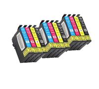 HRNJX Cartouches à Encre ASW compatibles Compatible avec 220xl T220 XL Compatible avec WF-2630 WF-2650 WF-2660 XP-320 XP-420 Imprimantes XP-424(3set 12PK)