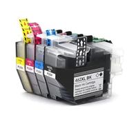 HRNJX Cartouches d'encre compatibles LC462XL, rendement Compatible avec Cartouches d'encre à Colorant MFC-J2340DW MFC-J3540DW MFC-J3940DW(1Set 4Color LC462XL)