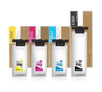 HRNJX Cartouches d'encre pigmentée T05A1 T05A2 T05A3 T05A4, compatibles Workforce Pro WF-C878R WF-C879R, Sac d'encre Compatible avec imprimante, Europe Uniquement(4Color 1set)