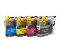 HRNJX Compatible Ink Cartridge LC131 133 Full Ink for MFC-J245 MFC-J470DW MFC-J475DW MFC-J650DW MFC-J870DW MFC-J4410DW Printers(1Set 4PCS)