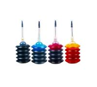 HRNJX Encre à Colorant 100ml, Compatible avec Les Cartouches d'encre 140XL 141XL Compatible avec imprimantes CISS Photosmart D4263 C4583 C4283 C5283(1 Set 30ml Ink)