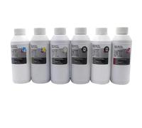 HRNJX Encre à Colorant 500ML Compatible avec la Cartouche d'encre HP70 Compatible avec Encre de Remplacement Compatible avec imprimantes Designjet Z2100 Z3100 Z3200 Z5200 Z5400(500ml-Matte Black)