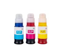 HRNJX Encre de Recharge de Bouteille à Base d'eau pour imprimantes GM2010 GM4010 G5010 G6010 GI 10 GI10 GI-10(3X Bottle CMY)