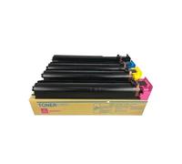 HRNJX Ensemble de Cartouches de Toner TN711 Compatible avec copieur C654 C754 CMYK Noir Cyan Magenta Jaune