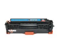 HRNJX Jeu de Cartouches de Toner compatibles CF410A CF411A CF412A CF413A CF414A Compatible avec imprimantes M452dn M452dw M452nw M377dw M477(1pc Cyan)
