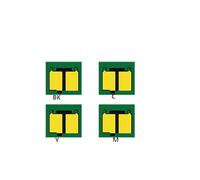 HRNJX Jeu de puces de Cartouche de Toner, Compatible avec 206A 206X 207X 207A M282nw M283fdn M283fdw M283cdw M255dw M255nw W2210A W2110A(1SET 206A)