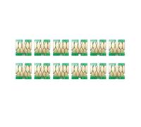 HRNJX Jeu de puces de Cartouche d'encre Compatible T7811-T7816, Compatible avec imprimante Frontier-S DX-100 DX100, puces jetables(T7811-7816 Chip 2Set)