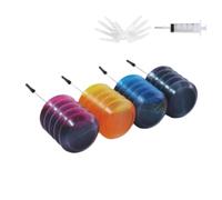 HRNJX Kit d'encre de Recharge Compatible avec Verite 5 5XL 5XXL 5 CARTRIDGES Combo 3XL Pack en Vrac Fonctionne avec V50 V55 V55W ECO V55 Plus V60 ECO V640(1set)