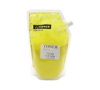 HRNJX Poudre de Toner 500g Compatible avec WorkCentre 7530 7535 7545 7830 7835 7845 7855 7425 7428(Yellow-500g)
