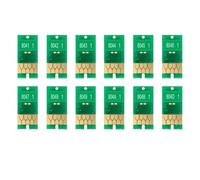 HRNJX Puce de Cartouche d'encre Compatible Compatible avec SureColor P6000 P7000 P8000 P9000 modèles T8041 T8049 T804A T804B T804D(Yellow)