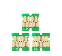 HRNJX Puces de réservoir d'entretien, puces de réservoir d'encre usagée compatibles avec T6193 T619300 T3000 T3200 T5200 T7200 T3270 T5270 T7270 F6000 F6070 P10000(3PC)