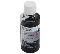 HRNJX Recharge d'encre à Colorant GT31 GT32XL GT5810 GT5820, systèmes d'impression à réservoir compatibles 7301 6001 7602 5101 7001 450 455 457 513 551 555 558 559(BK 135ML)