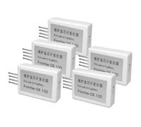 HRNJX Réinitialiseur DE Puce DE réservoir DE Maintenance DE100, Compatible avec l'imprimante Fuji DE 100, Outil DE réinitialisation DE Puce DE réservoir d'encre usagée(5PCS)