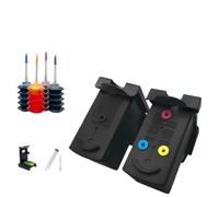 HRNJX Remplacement de Cartouche d'encre Compatible PG140 CL141 Compatible avec imprimantes MG4110 MG3210 MG3510 MG2580 IP2880 CISS(1 Set and Ink)