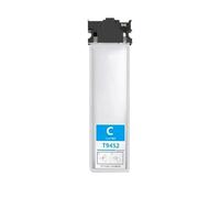 HRNJX Sac à Encre Pigment Compatible avec Puce Compatible avec T9451 T9452 T9453 T9454 Compatible avec la Main-d'œuvre C5210 C5290 C5710 C5790 Cartouche d'encre d'imprimante(Cyan)