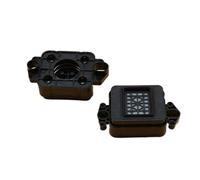HRNJX Station de capsulage d'imprimante à solvant, 4 pièces, Compatible avec tête d'impression TX800 XP600 DX6 DX8 DX9 FA09050 F192040, Capuchon de Traceur