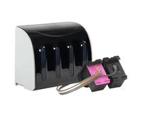 HRNJX Système d'encre Continue CISS Compatible Compatible avec Cartouche d'encre 901 Compatible avec Officejet série 4500 J4500 J4540 J4550 J4580 J4640 J4680