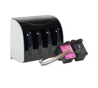 HRNJX Système d'encre de Remplacement Compatible Compatible avec Cartouche d'encre 667, Compatible avec modèles DeskJet Ink Advantage 2775 2375 2376 2776 1275 Plus 6475 6476