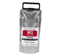 HRNJX T9741 Compatible T9742 T9743 T9744 Encre Cartridge Pigment Ink for Workforce Pro WF-C869R WF-C869RDTWFC WF-C869RD3TWFC Printer(T9743-Magenta-735ml)