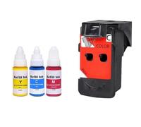 HRNJX Tête d'impression CA91 CA92 QY6-8004 QY6-8020 Compatible avec G1800 G1810 G2800 G2810 G3800 G3810 G4800 G4810 G2600(COLOR-INK70ml)