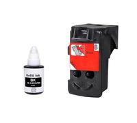 HRNJX Tête d'impression CA91 CA92 QY6-8004 QY6-8020 Compatible avec G1800 G1810 G2800 G2810 G3800 G3810 G4800 G4810 G2600(BK-INK135ml)