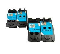 HRNJX Tête d'impression Compatible avec QY6-8002 QY6-8018 CA91 CA92 pour G1400 G1410 G1411 G2415 G2400 G2410 G3400 G3410 G3415 G4400 G4410(BK(2PC) Color(2PC))