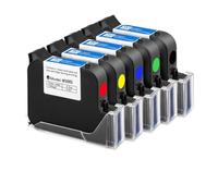 HRNJX TIJ CARTRIDE 25. Cartouche imprimante à Jet d'encre 4 mm Compatible avec l'encre de séchage Rapide de Premier(1PC-Blue-25.4mm)