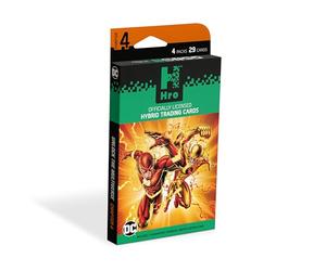 HRO - Cartes à collectionner hybrides DC Comics : Chapitre 4 - Premium Booster Box - 4 boosters - 29 cartes au total