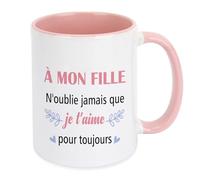 Hroanc Cadeau Ado Fille Mug 330 mL Idee Cadeau Pour Ma Fille Saint Valentin Noël Santa Secret Anniversaire Paques Cadeaux Adolescent Anniversaire Cadeaux Pour Ado Original Utile Tasse Hommes Drôle