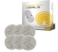 HRobotic Accessoires Lot de 6 tampons en microfibre pour robot nettoyeur de vitres Hobot 368 et 388