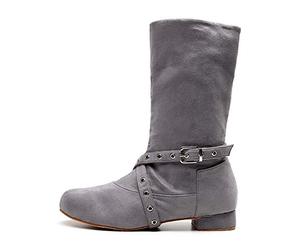 HROYL Botte de Danse Chausson Femmes Danse Confortable Mode Fond Mou résistant Jazz Dance Bottes,QJW1058/1061