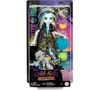 HRP68 Monster High Scare-Adise Island Frankie Poupée En Costume