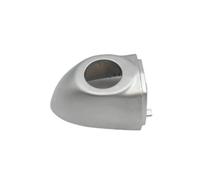HRQCTIM Cache De Poignée De Porte Extérieure Avant Pour Fiat 500X 2016-2021 735607049(Matte Silver)